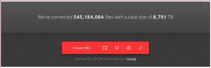 Choose files Convert to PDF format.