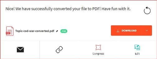 Your jpg file successfully converted into PDF Format Download now.