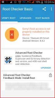 Verify Root Status