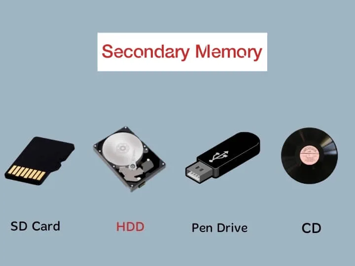 Secondary Memory Kya Hai Hindi