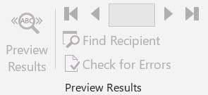 Mailingstab Previewresults