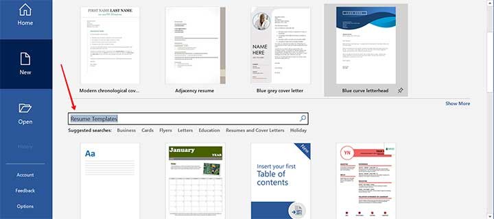 Computer Par Resume Kaise Banaye Step3