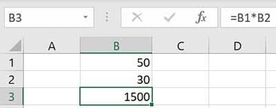 Multiplication Excel Formula