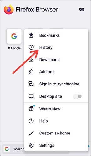 Firefox Browser Step3