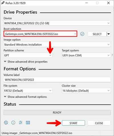 Rufus Se Pendrive Ko Bootable Kaise Banaye Step5