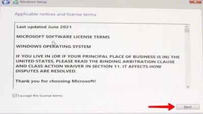 Windows10 Installation Step5
