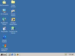 Windows ME Desktop Screenshot