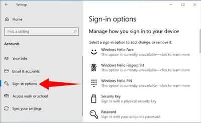 windows 10 me password kaise lagaye