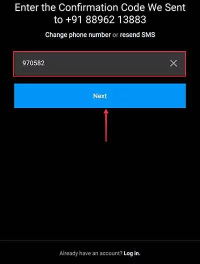 Instagram ID Kaise Banate Hain Step3