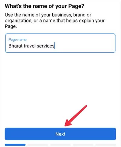 Mobile Se Facebook Page Kaise Banaye Step 4