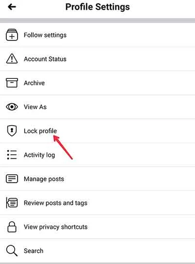 Step4 Facebook Profile Locked Kaise Kare