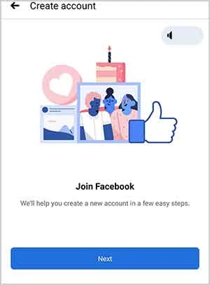Step 2 Facebook Account Kaise Banaye