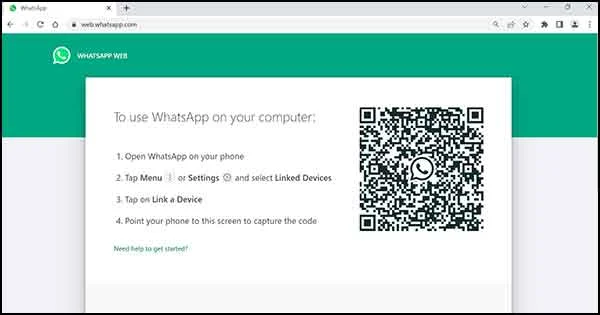 Computer Me WhatsApp Kaise Chalaye Step1