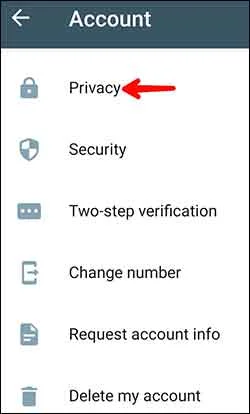 whatsapp last seen hide kaise kare step5