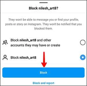 Instagram Par Kisi Ko Block Kaise Kare Step4