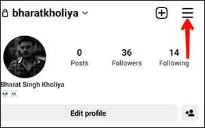Instagram Par Kisi Ko Unblock Kaise Kare Step1